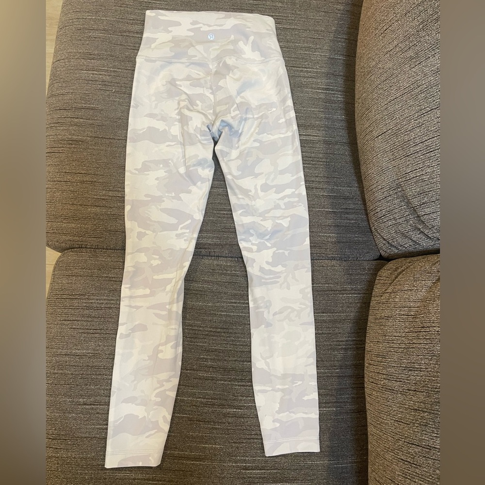 White Camo Lululemon Leggings - Picture 3 of 6